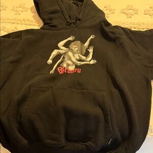 Grmy Hooded Jacket with Graphic Design